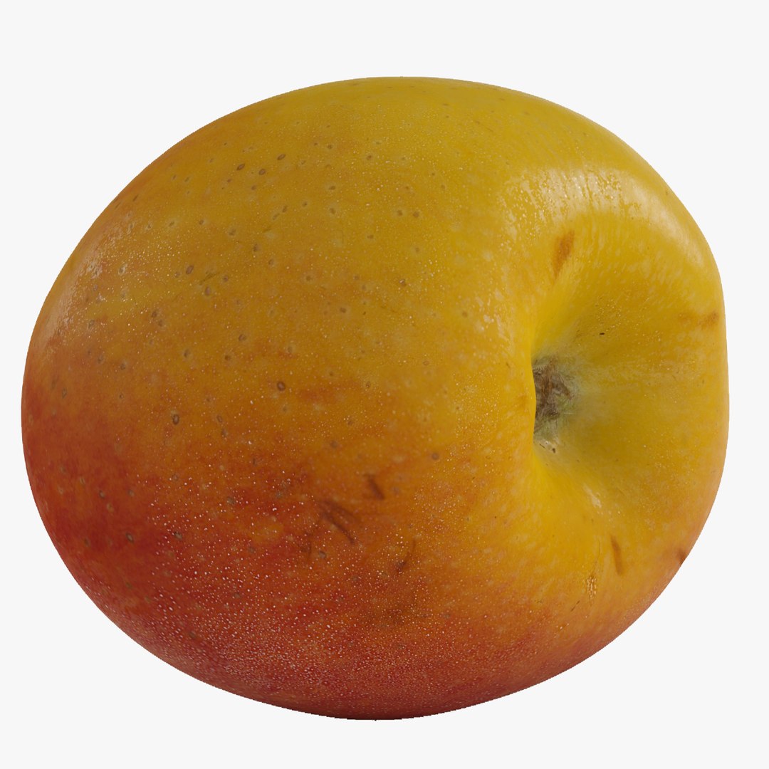 photorealistic apple 3d max