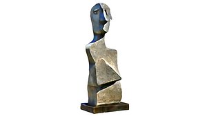 3D Stone sculpture No 21