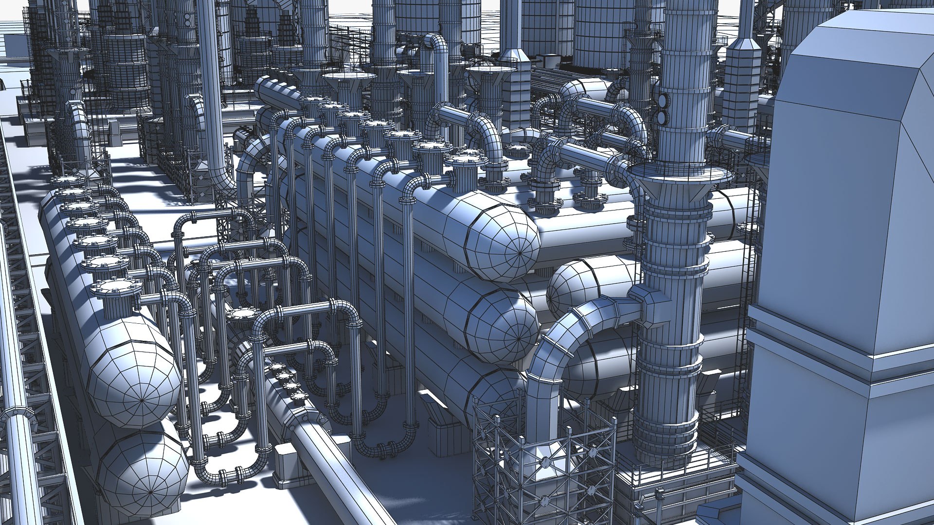 3D LNG Port 04 model - TurboSquid 1954763