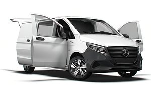 Mercedes Benz eVito Valve L2 HQ Interior 2024 3D model