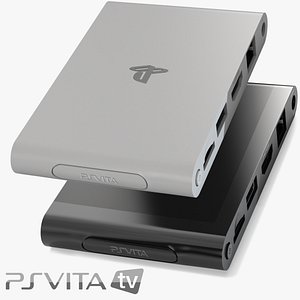 sony playstation tv 3d model