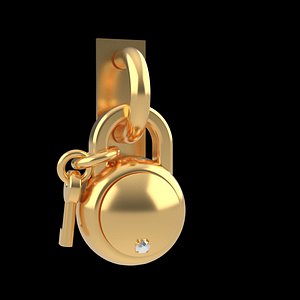 fashion bombed lock hardware