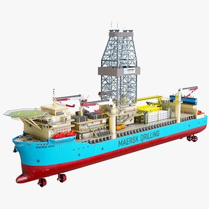 Drilling Ship Maersk PBR