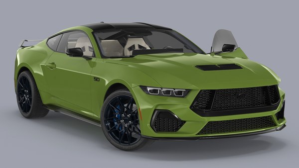 3D  Ford Mustang 2024   - TurboSquid 2133745