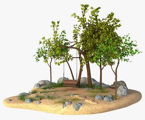swing tree 3D model