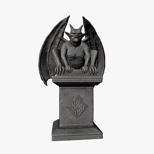 gargoyle statue 3d max