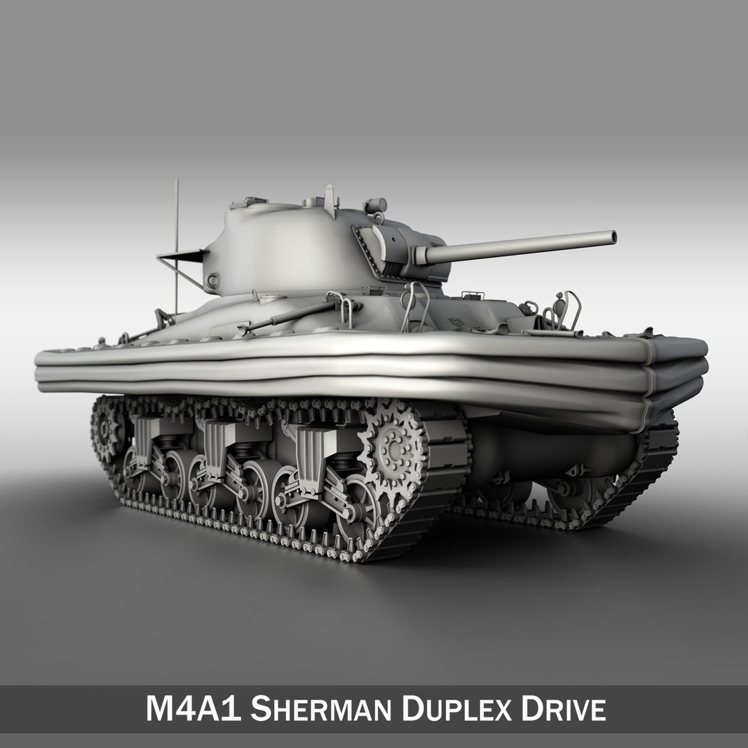 3d Obj - Tanks Duplex Drive