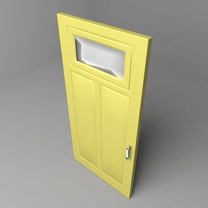 3D door 13 model