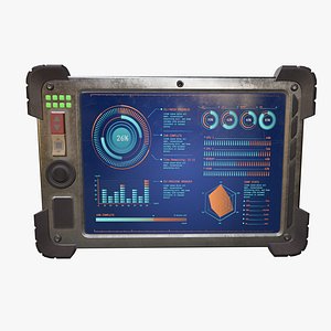 Sci-fi Touchpad 5 3D