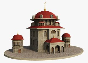 Ancient Turkey Temple 3D