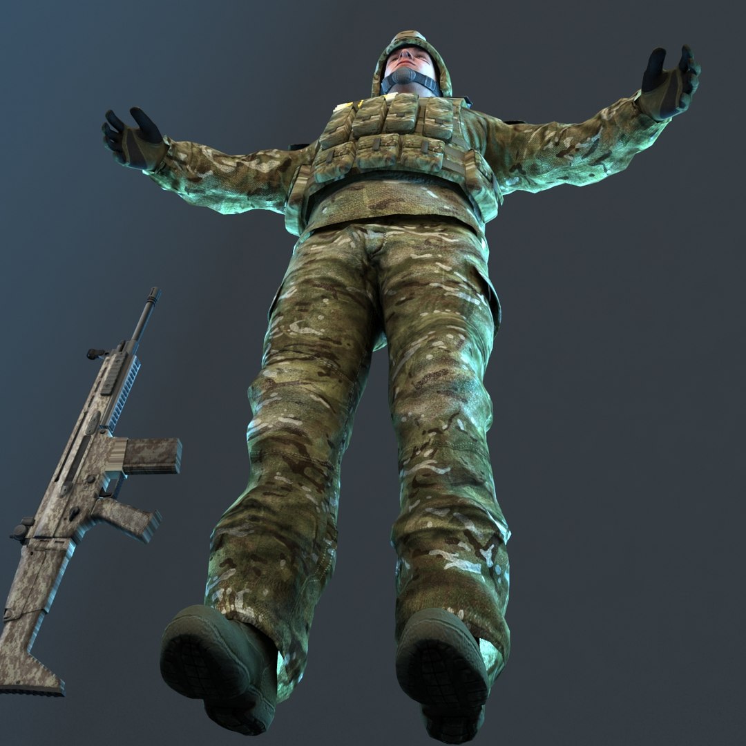3D Soldier 2019 - TurboSquid 1411511
