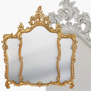 3D Classic mirror 15 model