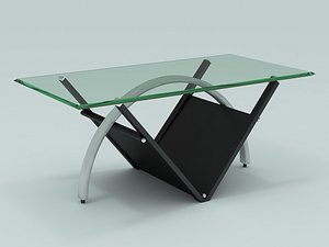 zodiac coffee table 3d model