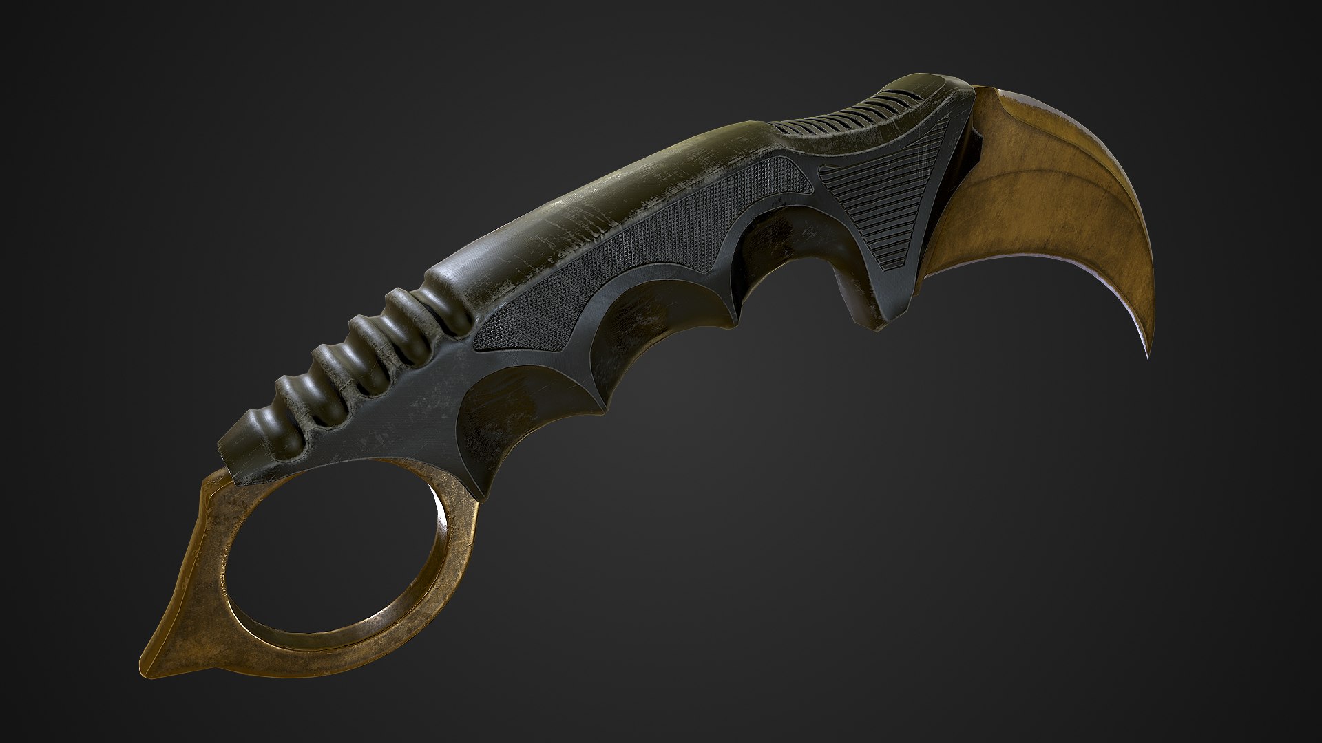 3d Kerambit