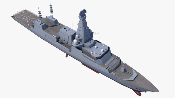 Type 26 frigate 3D model - TurboSquid 1222446