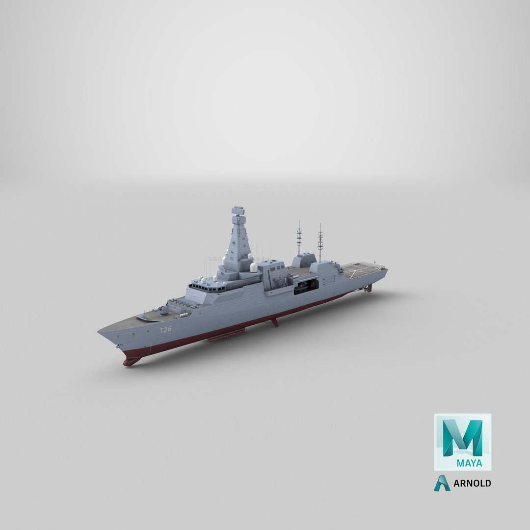 type 26 frigate 3D model https://p.turbosquid.com/ts-thumb/Td/svul91/r3ZCQW3j/stemcell_maya_arnold_render/png/1583794655/1920x1080/fit_q87/d71a11918aaecd68d5b19df44c0d2ea186b34cfc/stemcell_maya_arnold_render.jpg