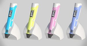 3D 3D doodler pen and stand