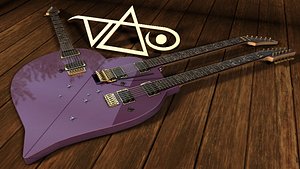 steve vai heart shape 3d model