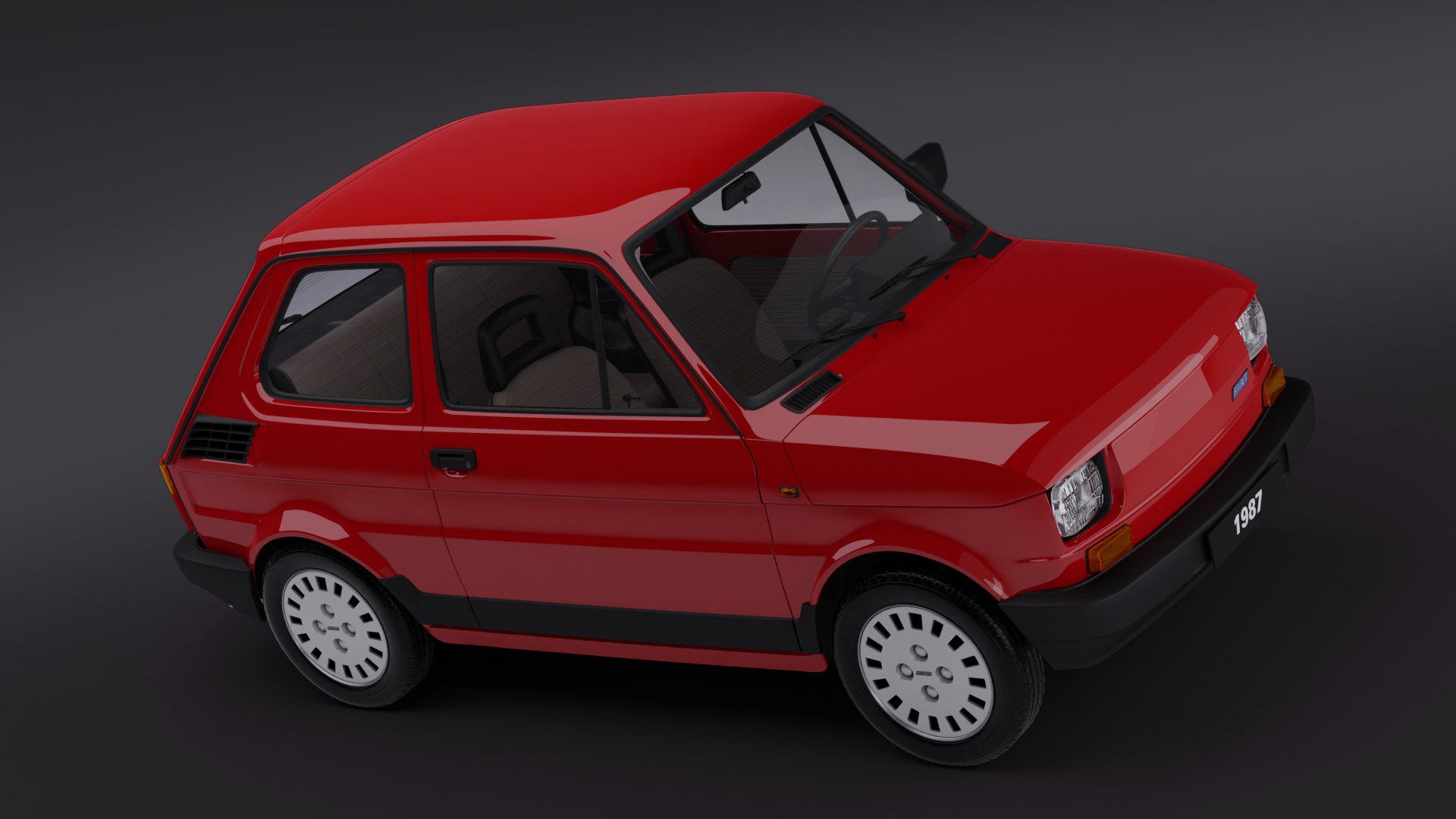 3D model 1987 Fiat 126 Bis https://p.turbosquid.com/ts-thumb/Td/x2HIiq/PM/ok_front1/png/1713961294/1920x1080/fit_q87/a9656cebaa59ff7b846fa0585e20afee8530196e/ok_front1.jpg