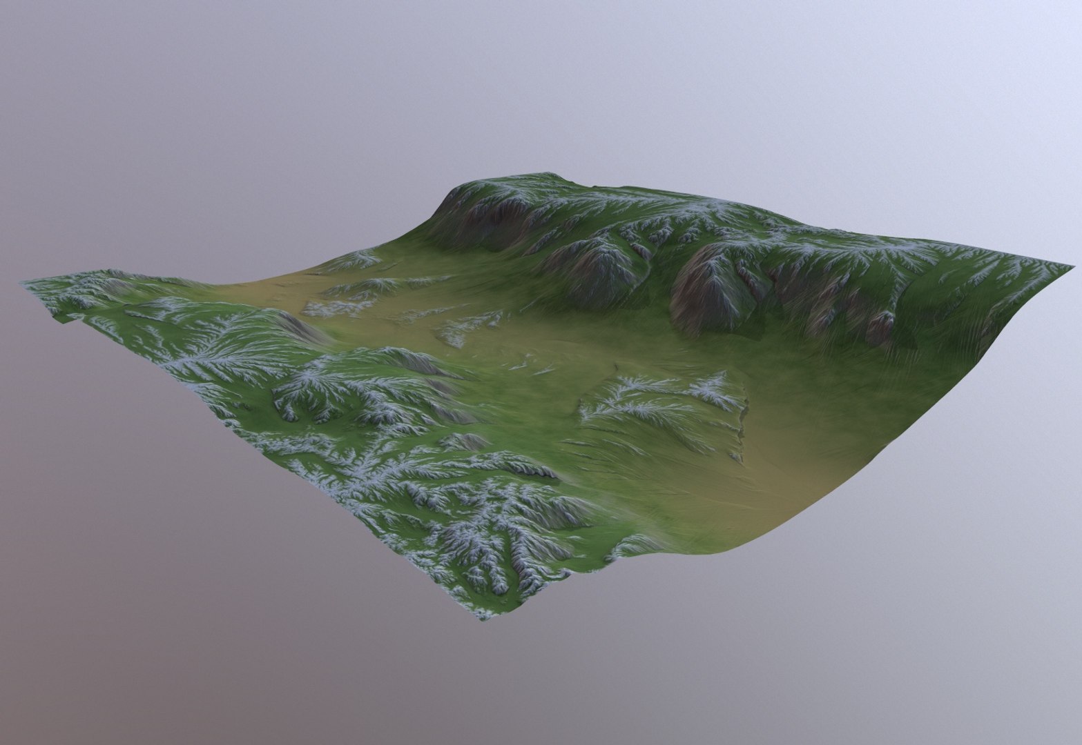Desert Landscape Nature 3D Model - TurboSquid 1410375