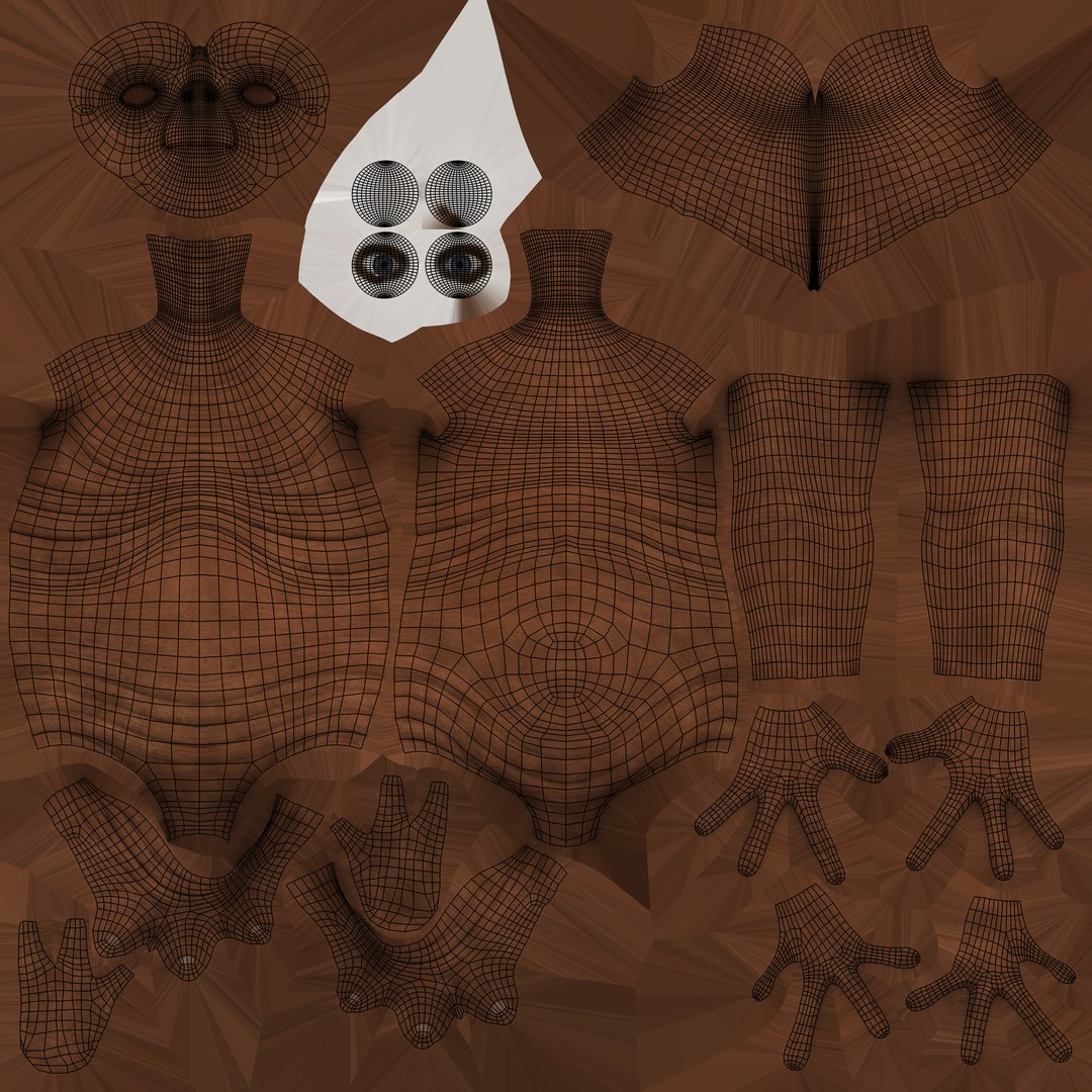 3D ET The Extra-Terrestrial - TurboSquid 2104434