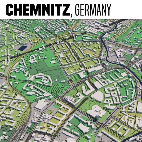 3D city chemnitz