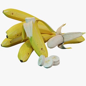 3D banana skin