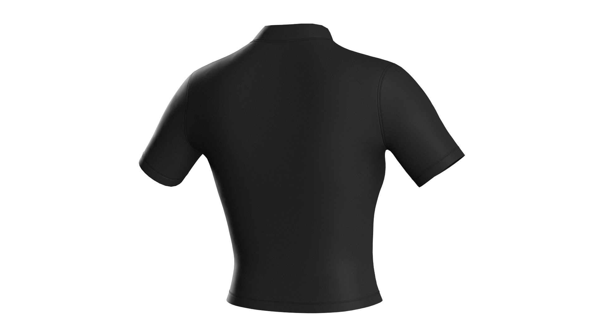 3D Female Cropped Top Model - TurboSquid 2194258
