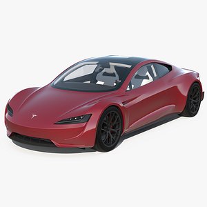 Tesla Roadster 3d Models For Download 