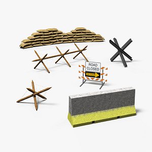 3D model Barricades collection