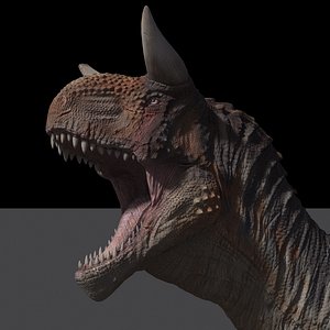 Carnotaurus Dinosaur Maya Rig