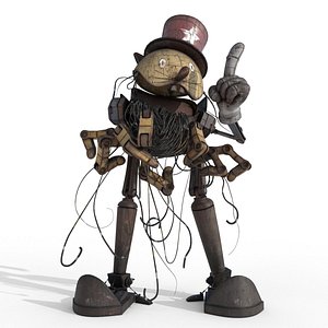 3D Robot monster model