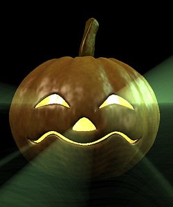 jacklantern pumpkin 3d model