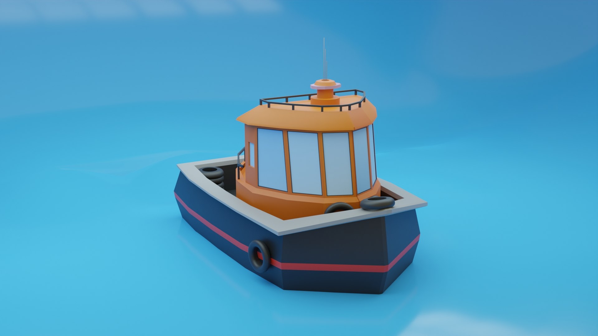 Low-Poly Boat Pack 3D Model - TurboSquid 2005348