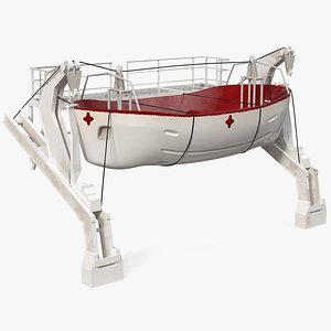 Hydraulic Rescue Boat Davit