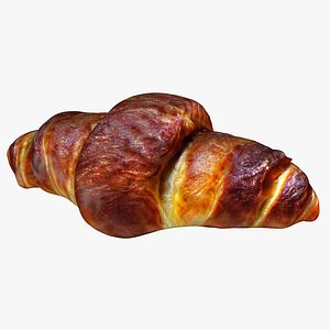 Realistic croissant No 3