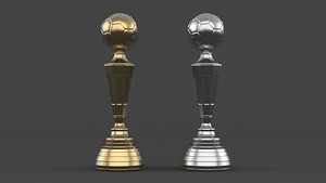 Trophy Cups 3D model