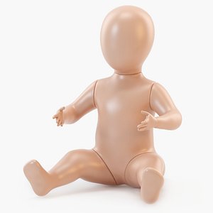 baby mannequin 3D