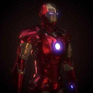 modèle 3D de Gant Iron Man - TurboSquid 1095504