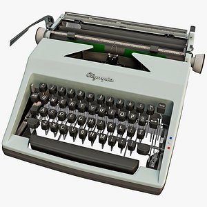 Vintage Typewriter Olympia 1964