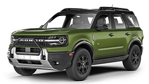 3D Ford Bronco Sport 2025 model