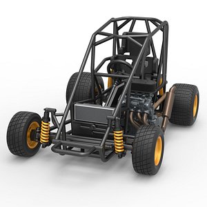600 Micro sprint car Base Scale 1 to 25