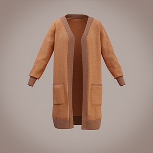 Knit Cardigan Sweater