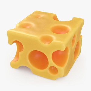 Stylized Cheese Cube