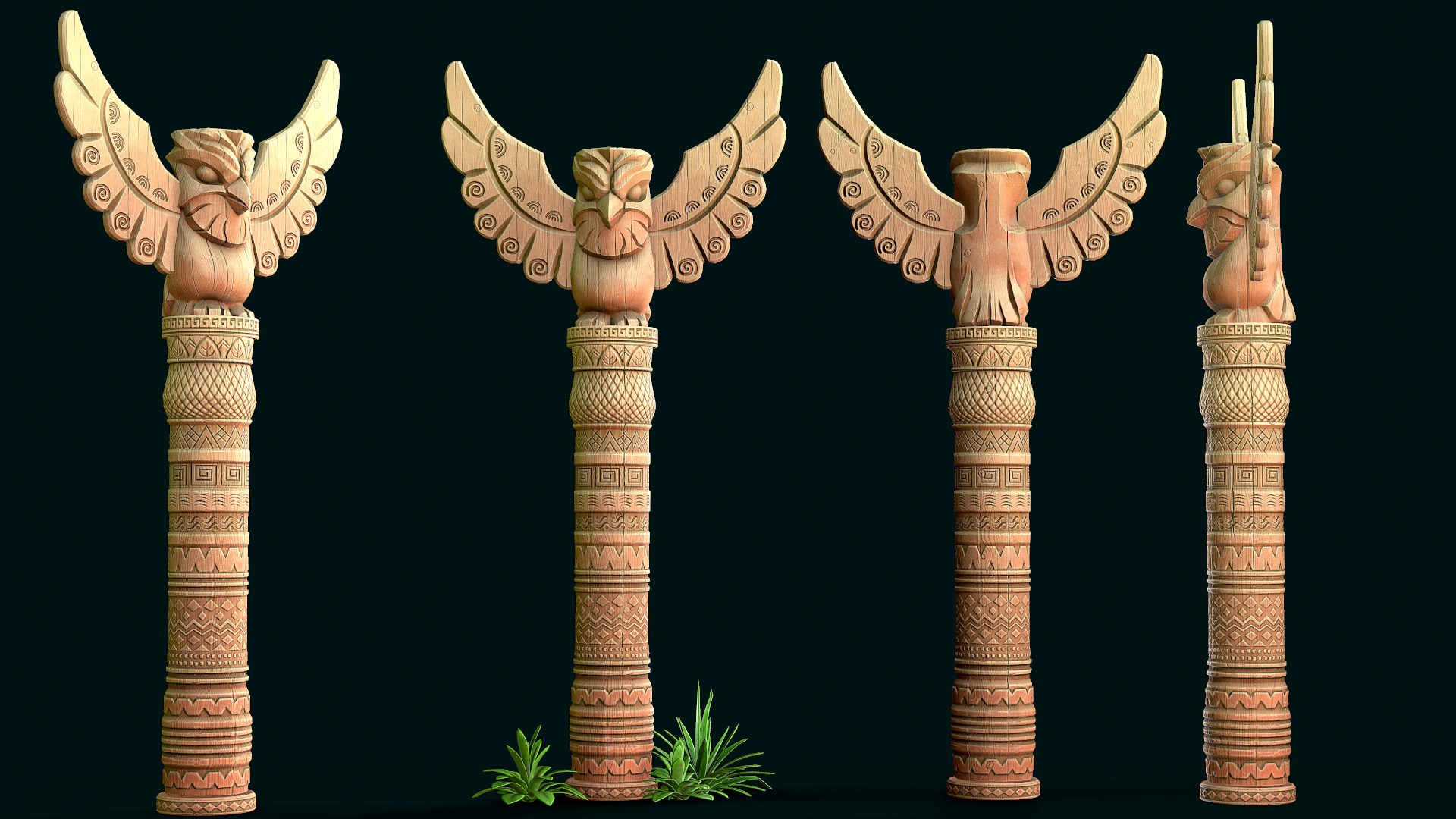 Stylized Wood Totem 5 model https://p.turbosquid.com/ts-thumb/Te/PSKd4E/tb/screenshot006/png/1701700968/1920x1080/fit_q87/37398f46c7f7b247127f1f635d1a64f924d01db4/screenshot006.jpg