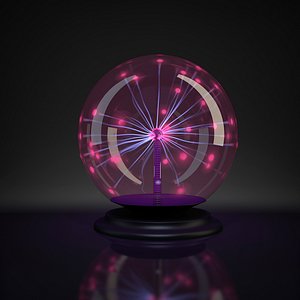 plasma ball light obj