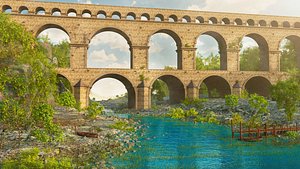 Pont du Gard Environment