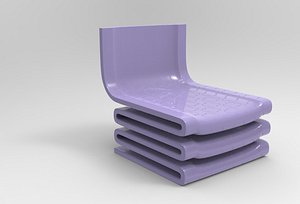 Uhu Armchair 3D