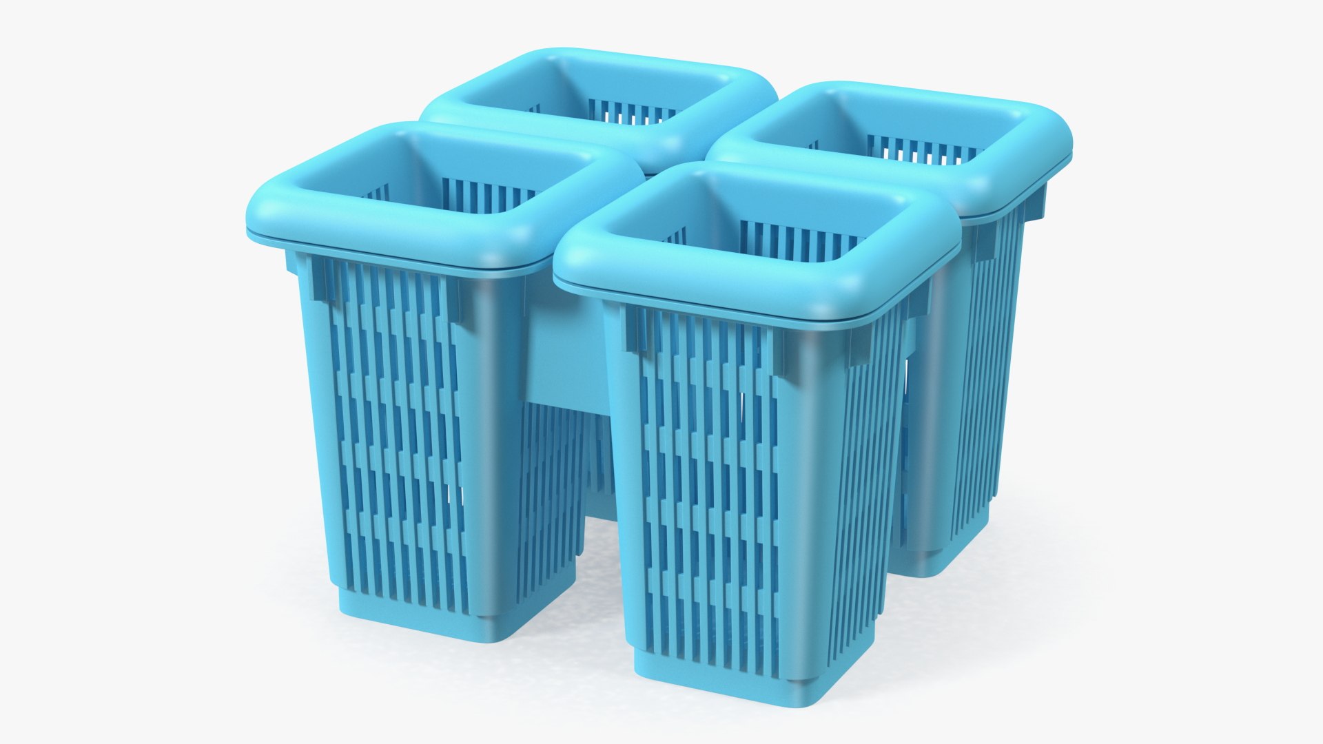 Dishwasher Cutlery Basket 3D model preview