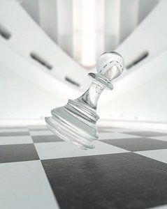 Beautiful Chess Pawn